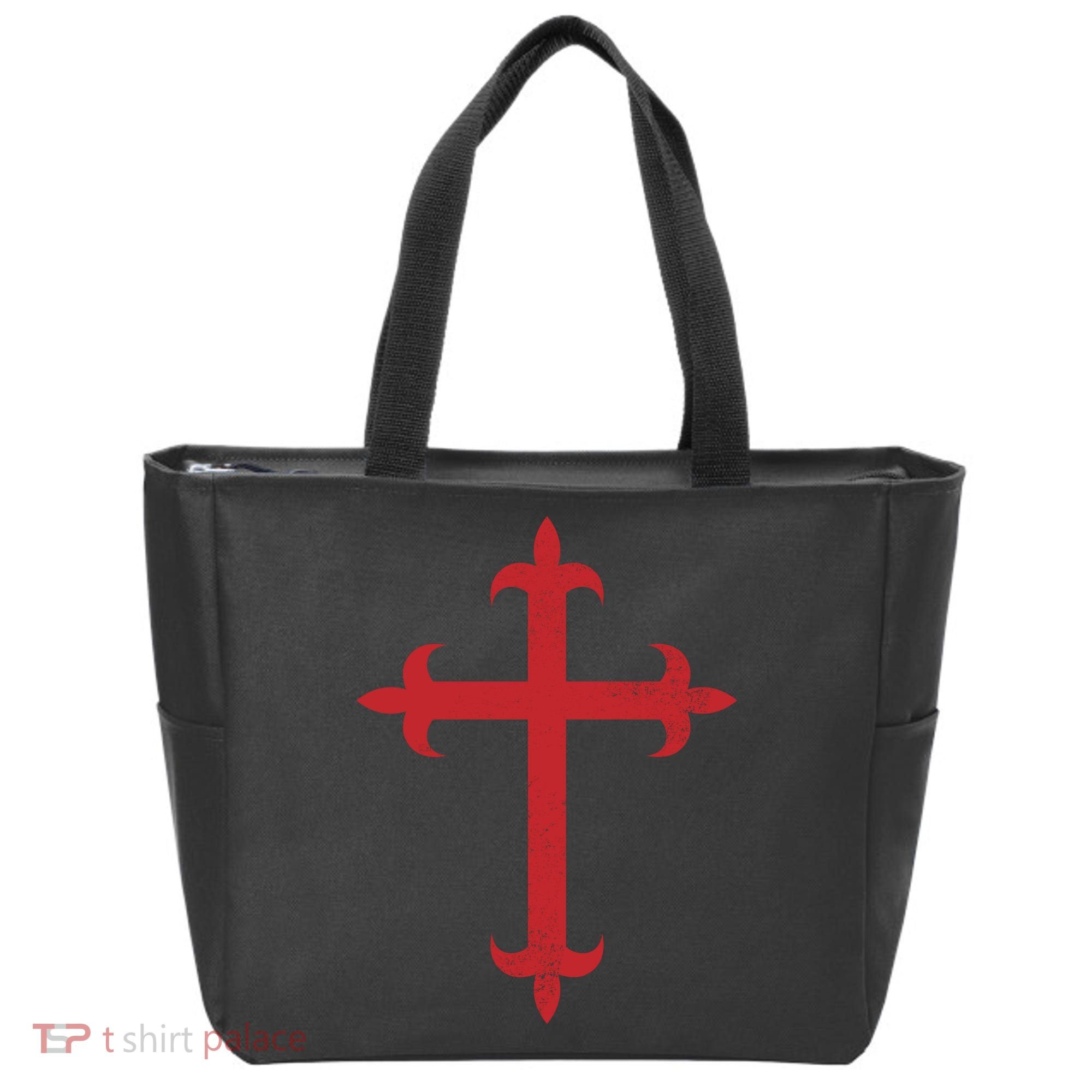 Templar Cross Tote Bag