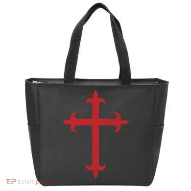 Templar Cross Tote Bag