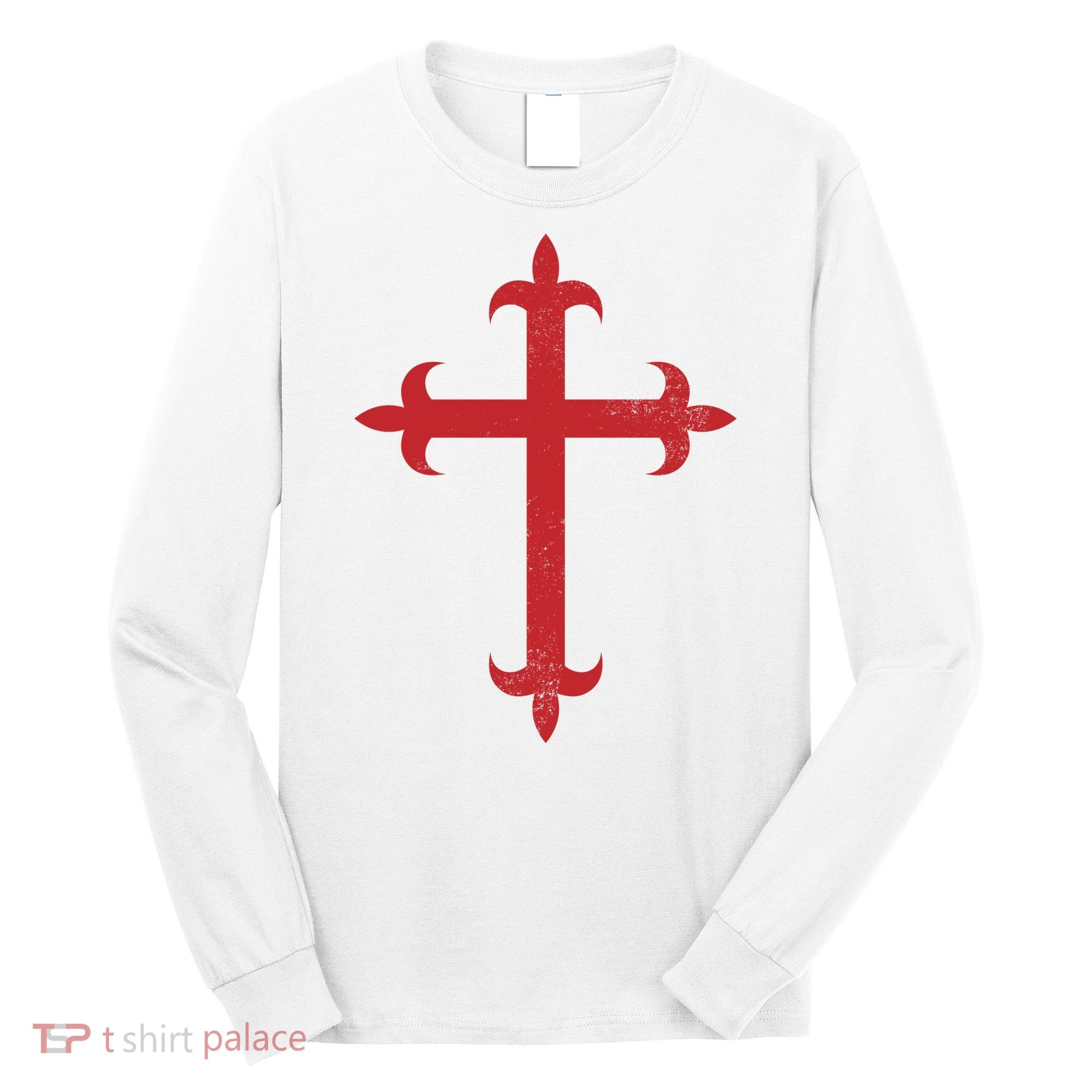 Templar Cross Long Sleeve Shirt