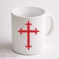 Templar Cross Coffee Mug thumb 1
