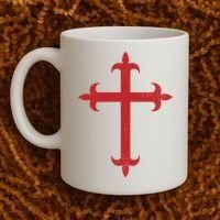 Templar Cross Coffee Mug thumb 2