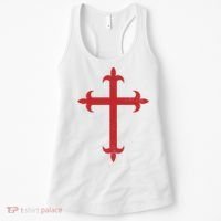 Templar Cross Women's Tank Top thumb 0