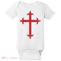 Templar Cross Baby Bodysuit thumb 0
