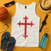 Templar Cross Tank Top thumb 4
