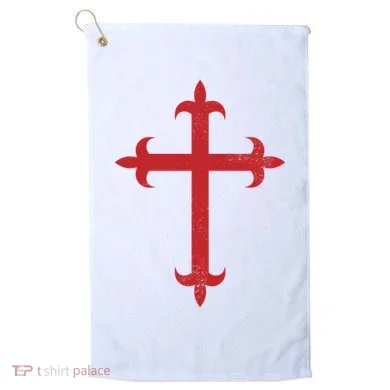 Templar Cross Golf Towel