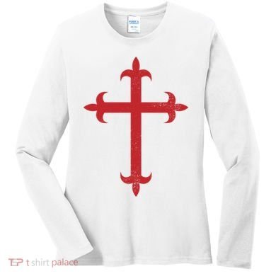 Templar Cross Women's Long Sleeve Shirt