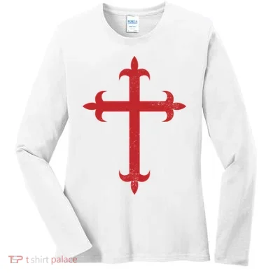 Templar Cross Women's Long Sleeve Shirt