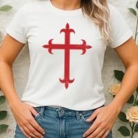 Templar Cross Women's T-Shirt thumb 2