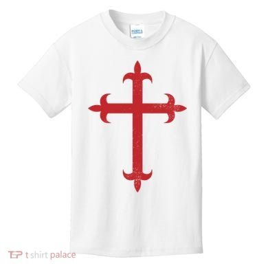 Templar Cross Kids T-Shirt