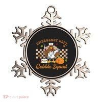 Thanksgiving Er Nurse Emergency Dept Departt Gobble Squad Gift Ornament thumb 0