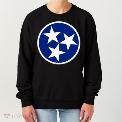 Tennessee Flag Vintage Distressed Women's Sweatshirt