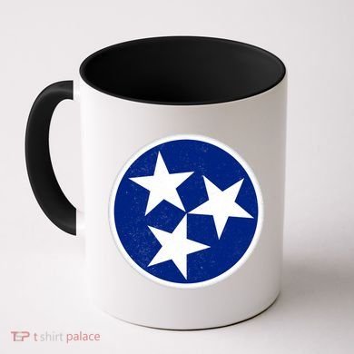 Tennessee Flag Vintage Distressed Coffee Mug