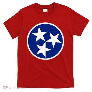 Tennessee Flag Vintage Distressed T-Shirt