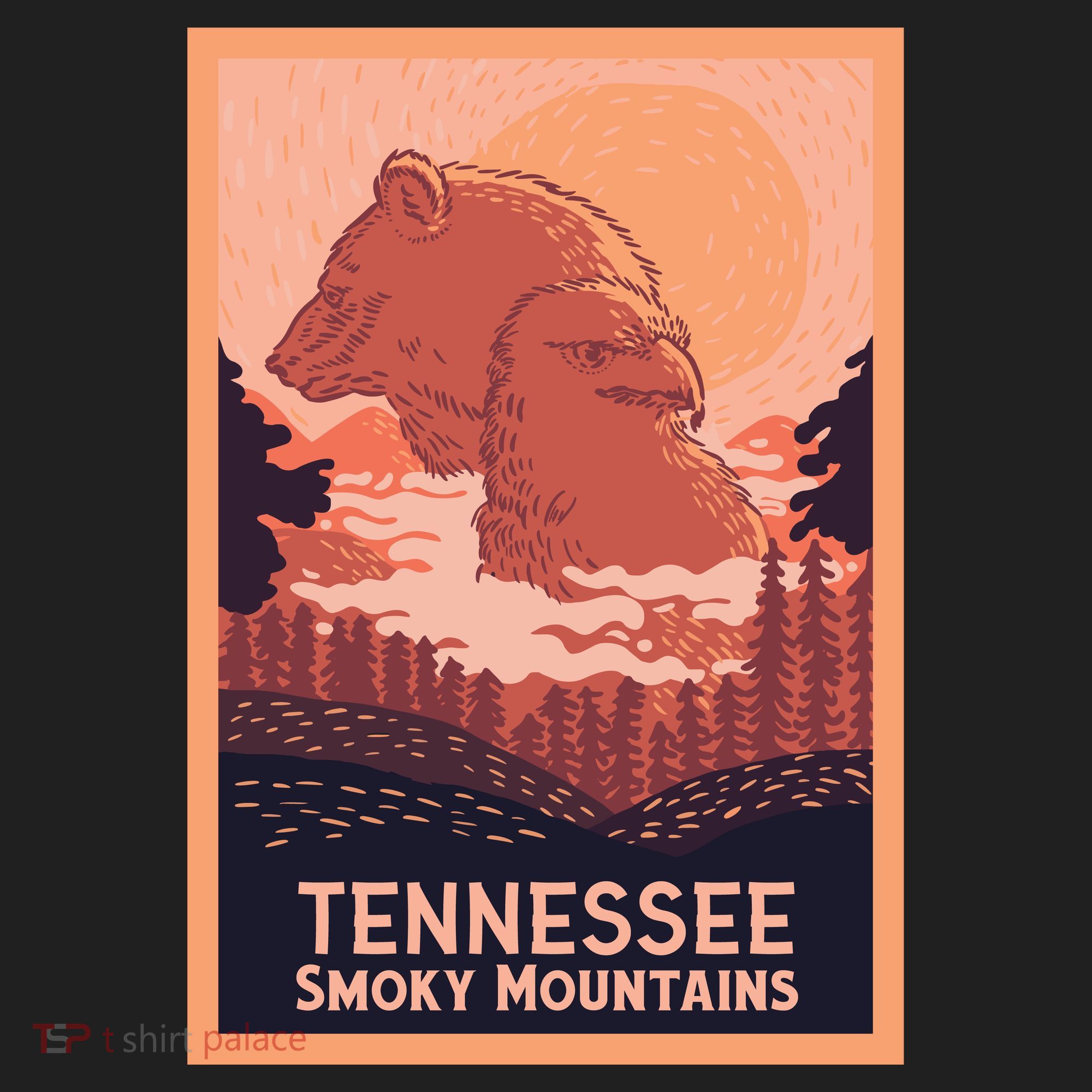 Tennessee Smoky Mountains Beanie