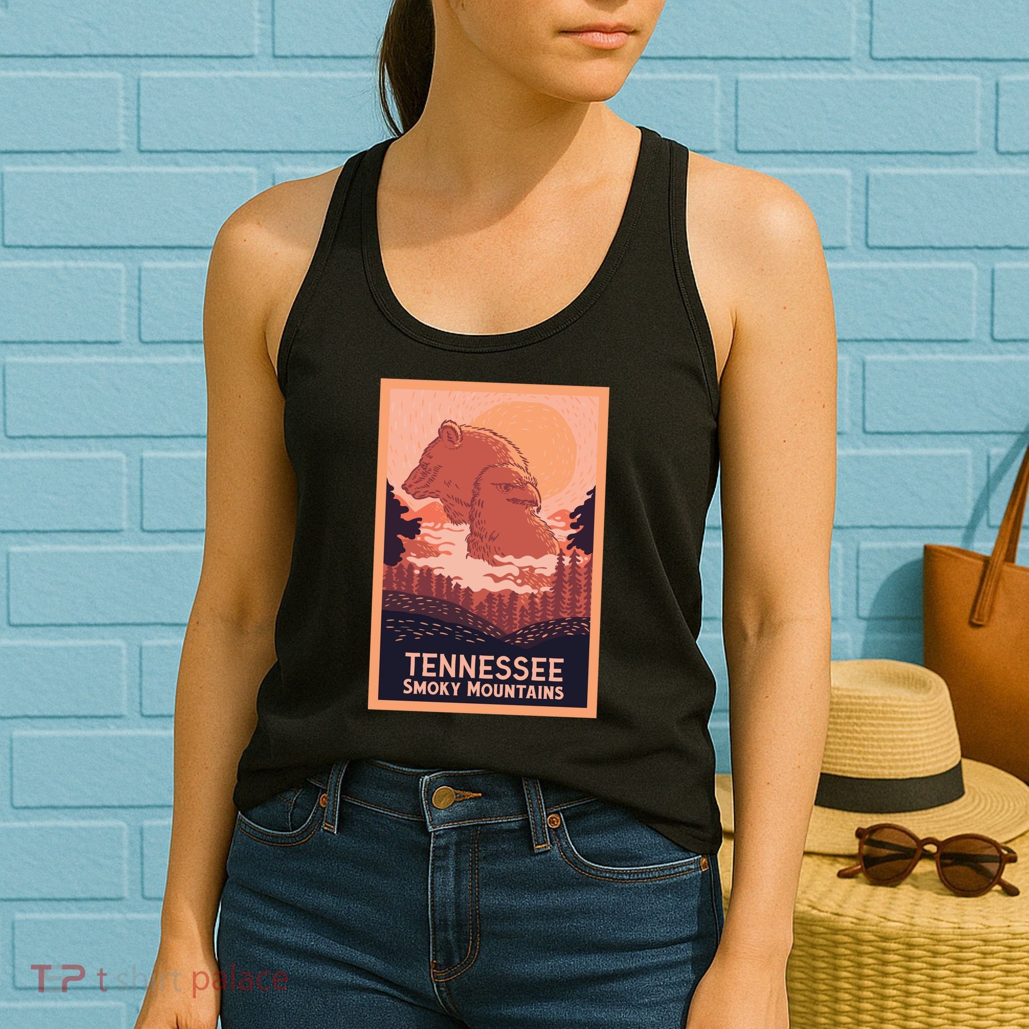 Tennessee Smoky Mountains Women's Tank Top