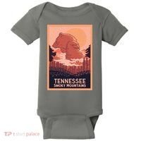 Tennessee Smoky Mountains Baby Bodysuit thumb 0
