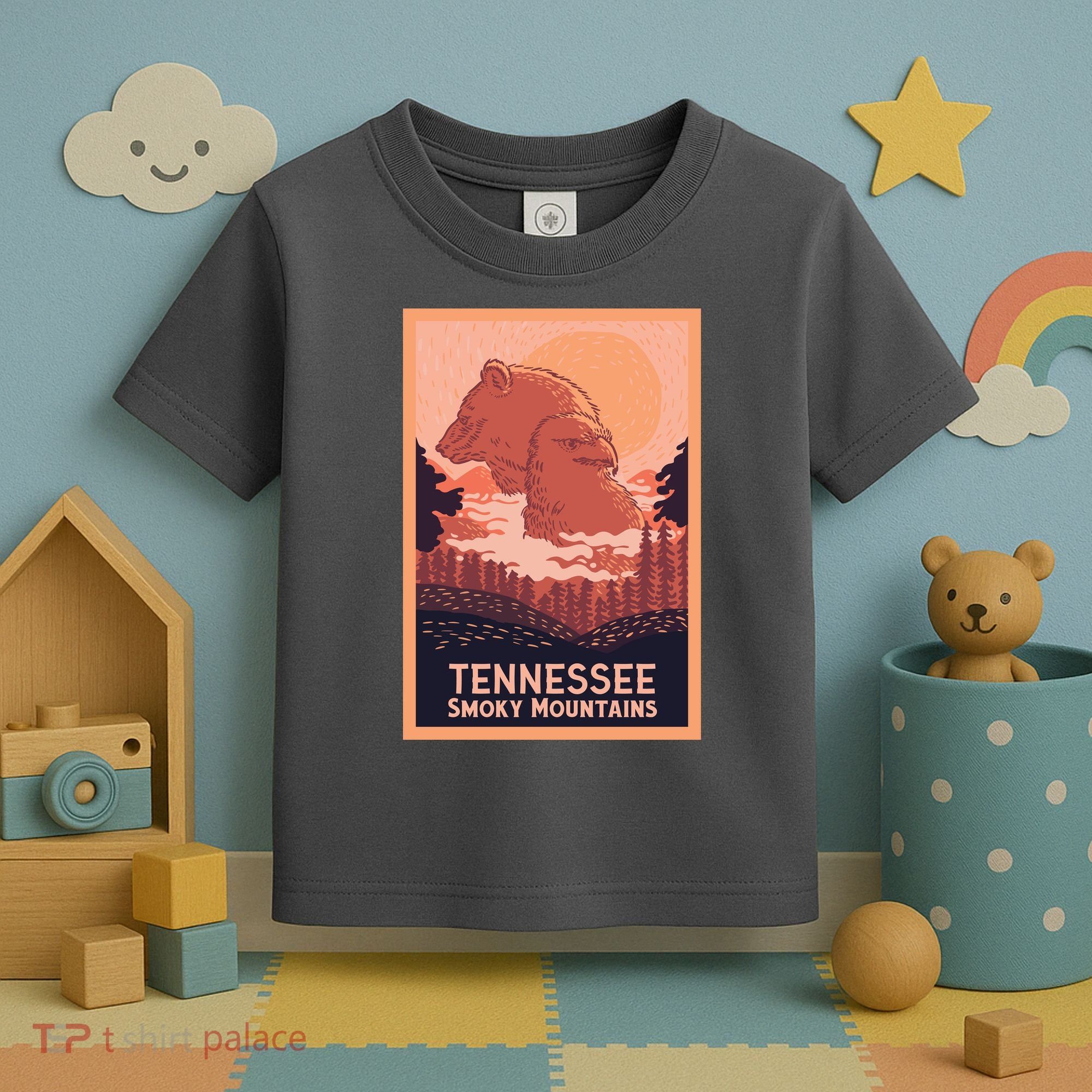 Tennessee Smoky Mountains Toddler T-Shirt