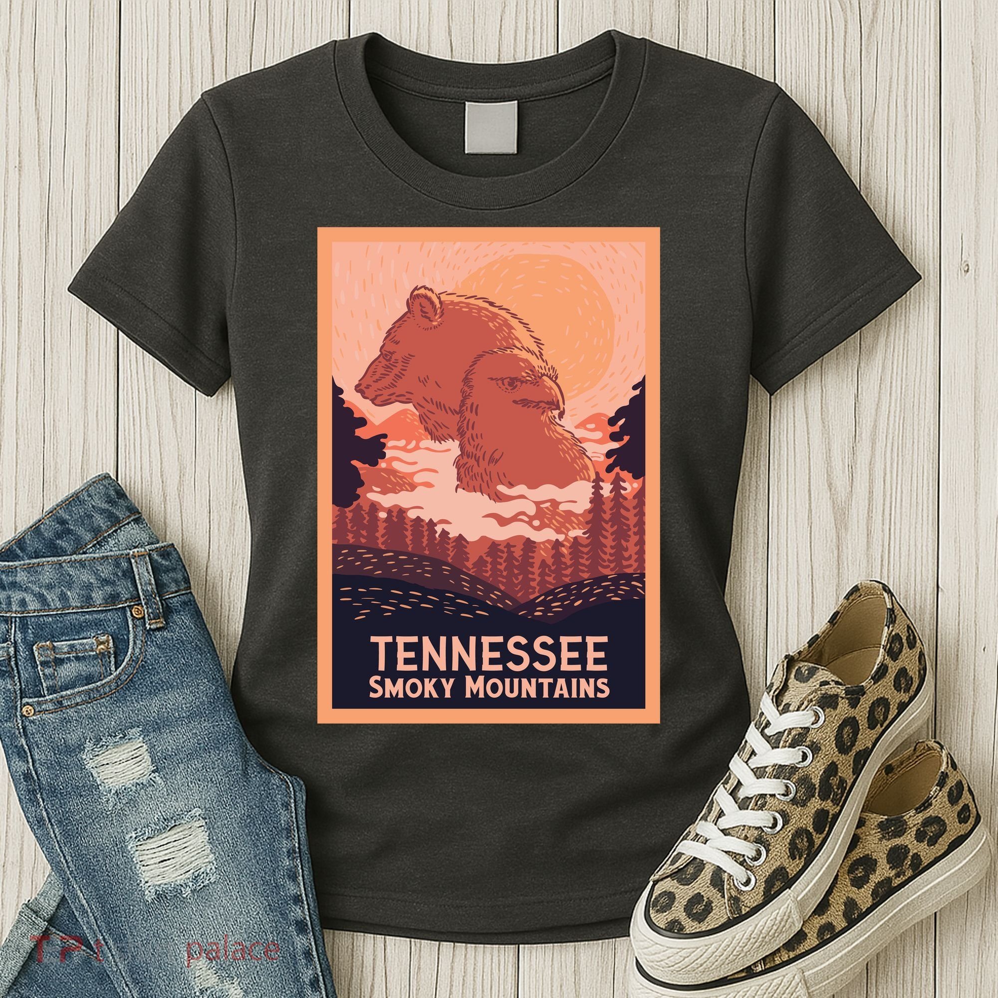 Tennessee Smoky Mountains Women's T-Shirt