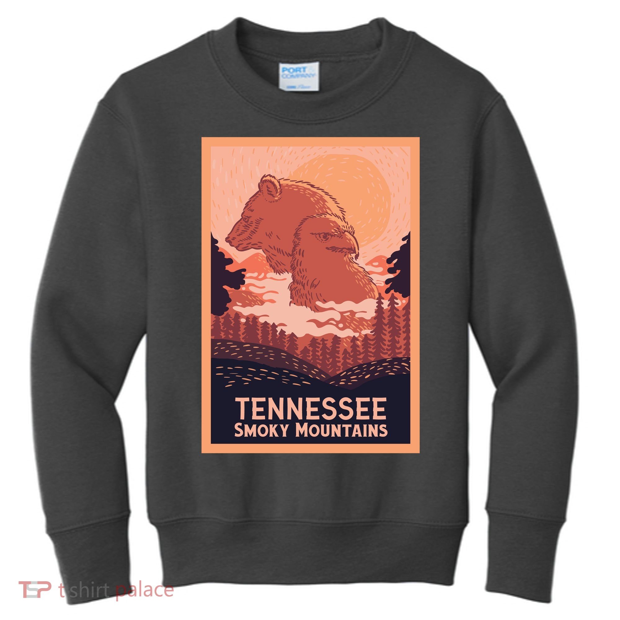 Tennessee Smoky Mountains Kids Sweatshirt