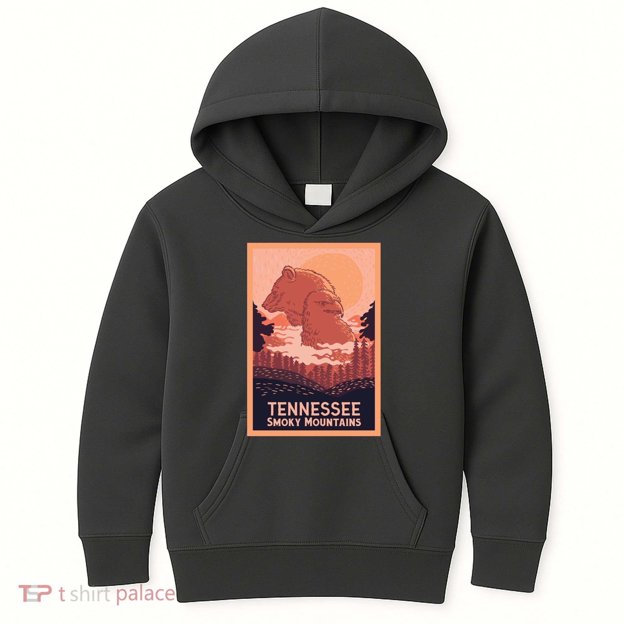 Tennessee Smoky Mountains Kids Hoodie