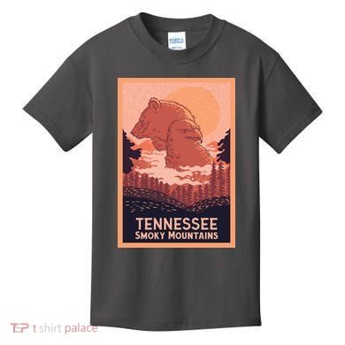 Tennessee Smoky Mountains Kids T-Shirt