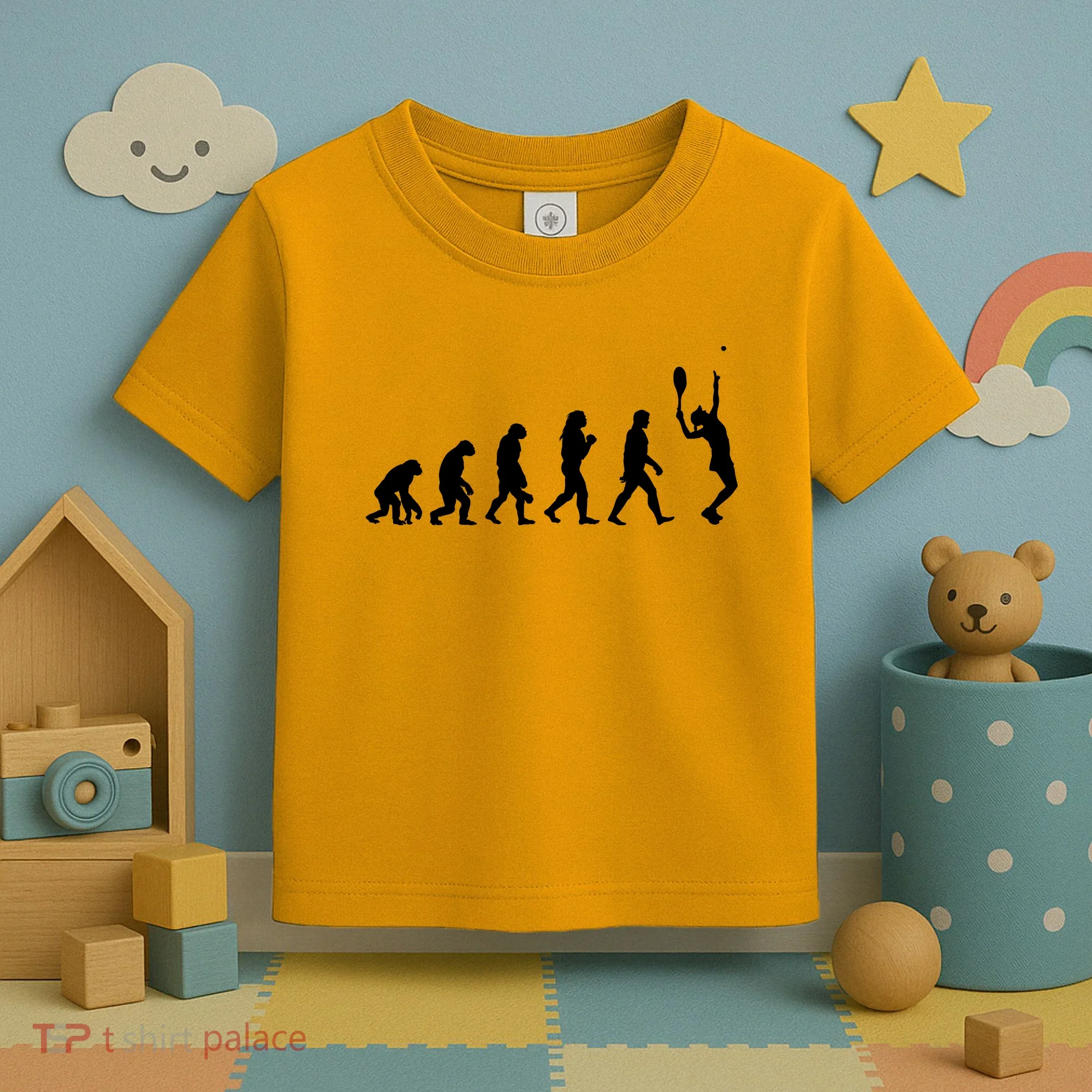 Tennis Evolution Toddler T-Shirt