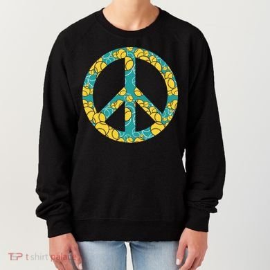 Tennis Peace Sign Women's Sweatshirt