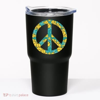 Tennis Peace Sign Tumbler