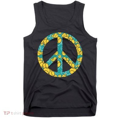 Tennis Peace Sign Tank Top