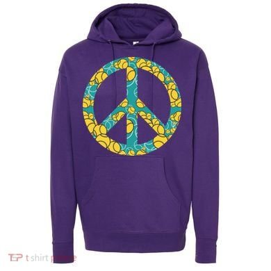 Tennis Peace Sign Hoodie
