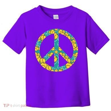 Tennis Peace Sign Toddler T-Shirt