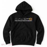 The Evolution Of Money Bitcoin Btc Crypto Cryptocurrency Hoodie thumb 0