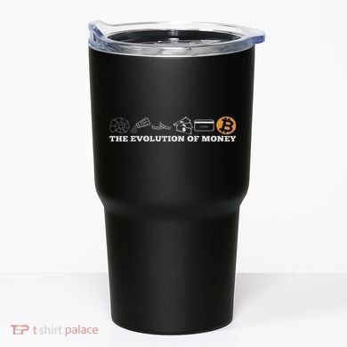 The Evolution Of Money Bitcoin Btc Crypto Cryptocurrency Tumbler