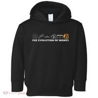 The Evolution Of Money Bitcoin Btc Crypto Cryptocurrency Toddler Hoodie thumb 0