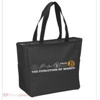 The Evolution Of Money Bitcoin Btc Crypto Cryptocurrency Tote Bag thumb 2