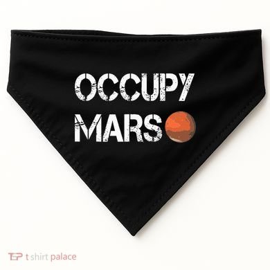 The Explorer Occupy Mars Space USA-Made Doggie Bandana