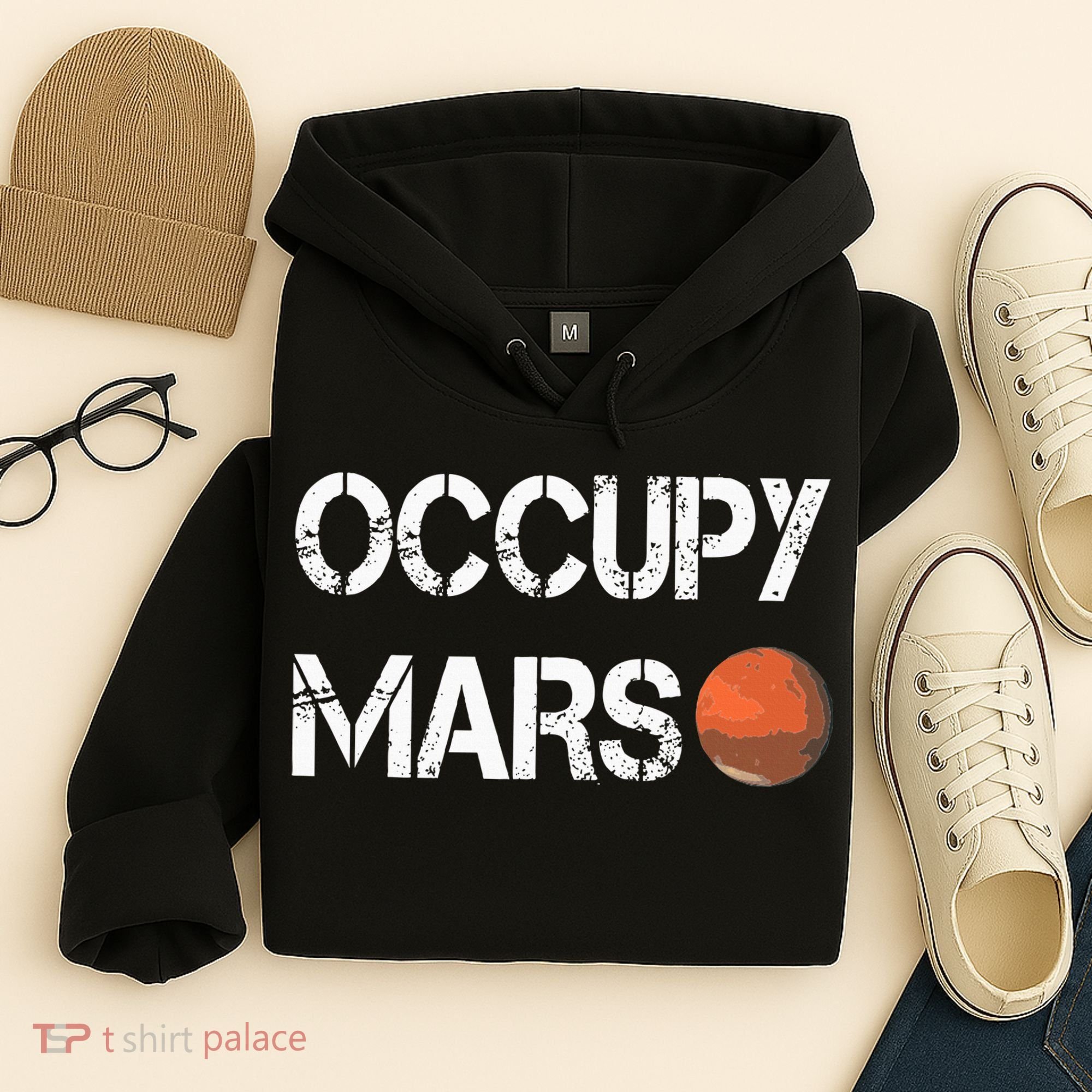 The Explorer Occupy Mars Space Hoodie