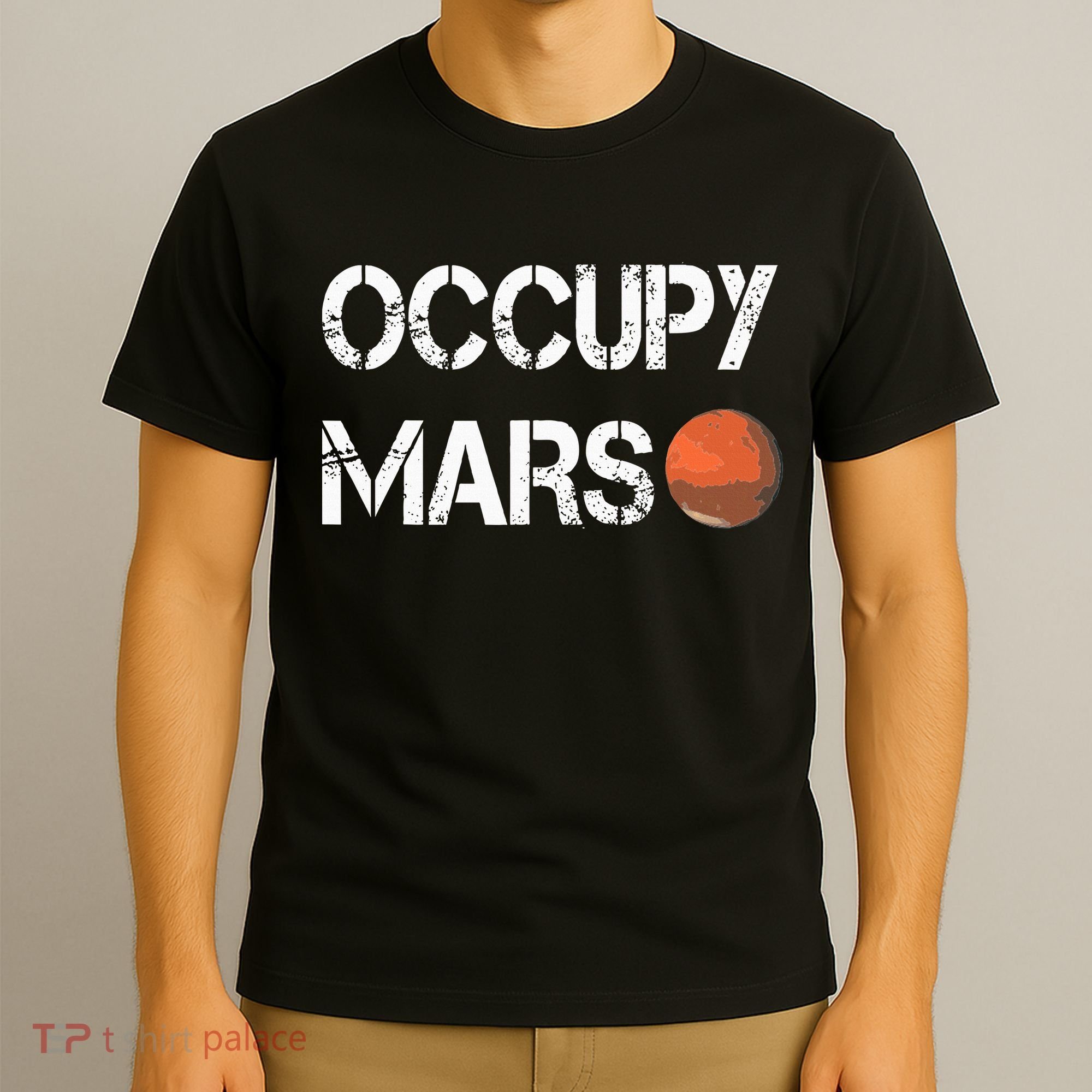The Explorer Occupy Mars Space T-Shirt