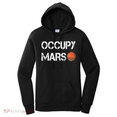 The Explorer Occupy Mars Space Women's Hoodie