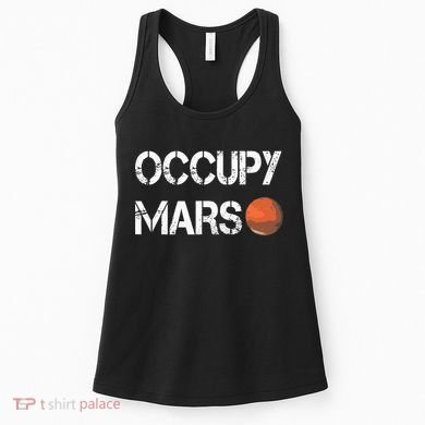 The Explorer Occupy Mars Space Women's Tank Top