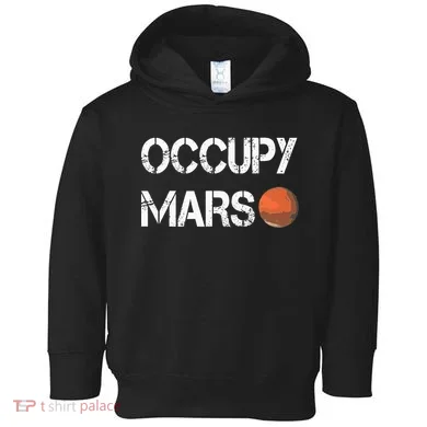 The Explorer Occupy Mars Space Toddler Hoodie