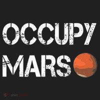 The Explorer Occupy Mars Space Golf Towel thumb 3