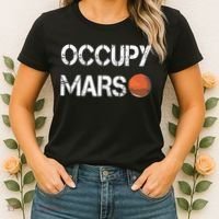 The Explorer Occupy Mars Space Women's T-Shirt thumb 2