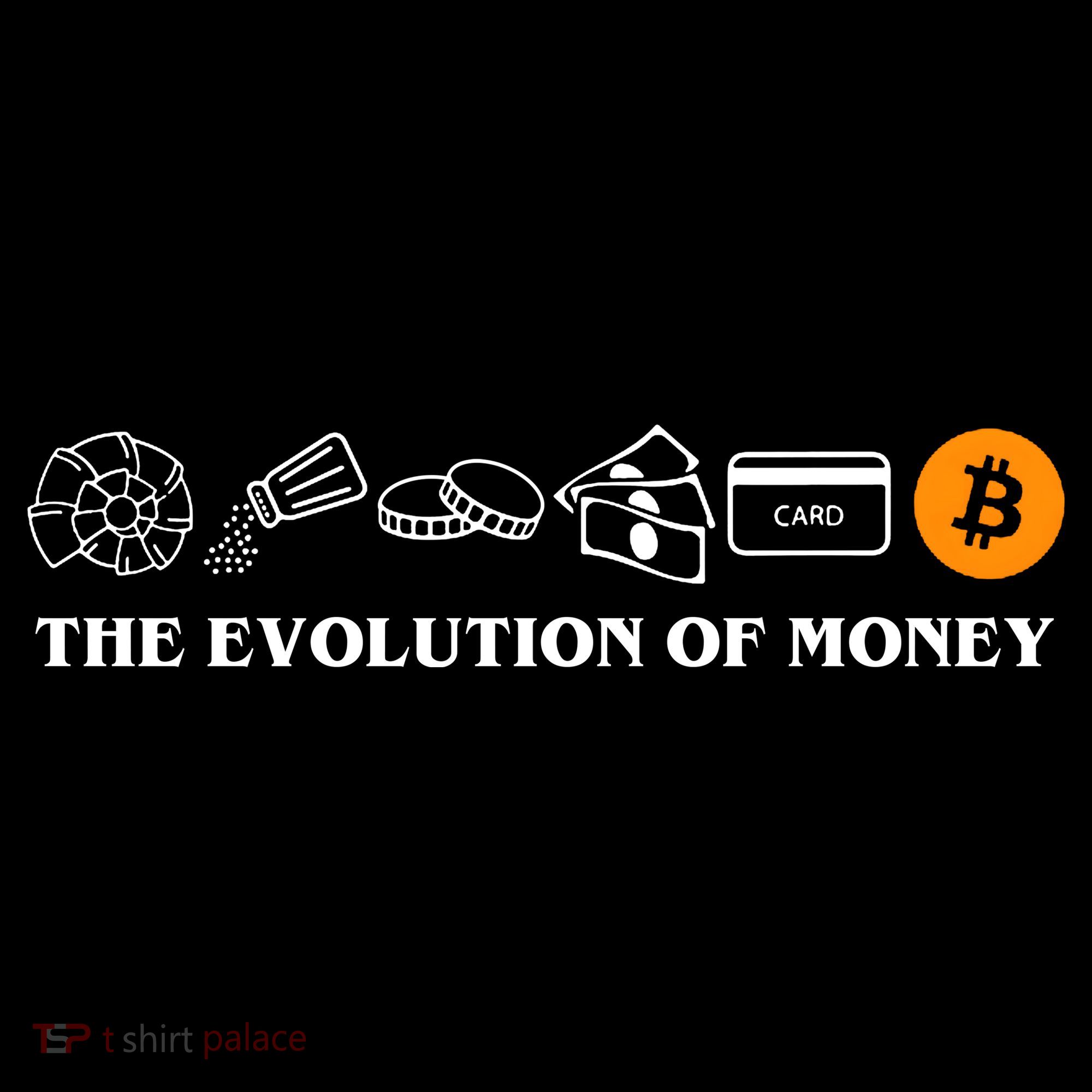 The Evolution Of Money Bitcoin Crypto Toddler Hoodie