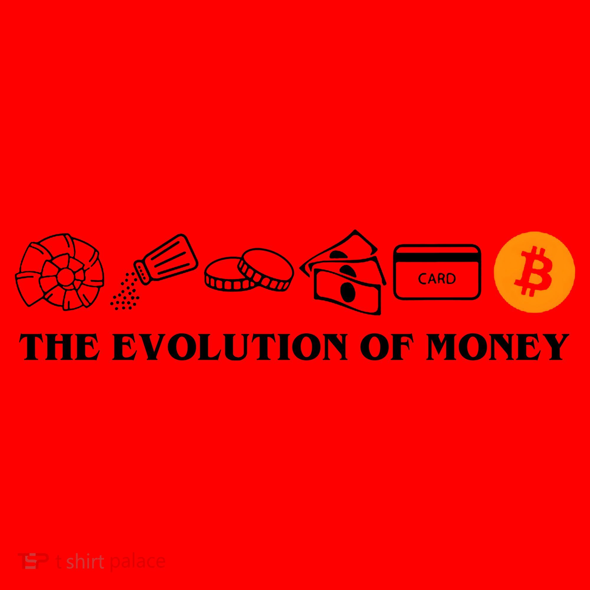 The Evolution Of Money Bitcoin Crypto Santa Hat