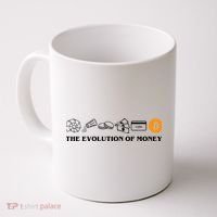 The Evolution Of Money Bitcoin Crypto Coffee Mug thumb 0