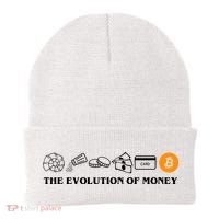 The Evolution Of Money Bitcoin Crypto Beanie thumb 0