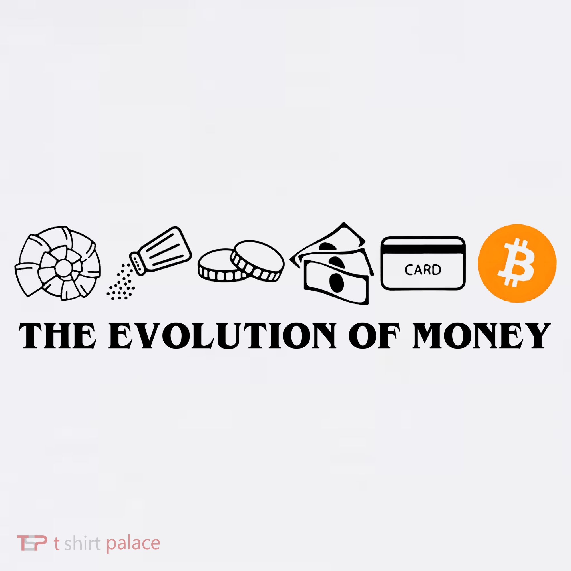 The Evolution Of Money Bitcoin Crypto Women's Hoodie