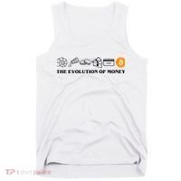 The Evolution Of Money Bitcoin Crypto Tank Top thumb 0