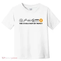 The Evolution Of Money Bitcoin Crypto Toddler T-Shirt thumb 0